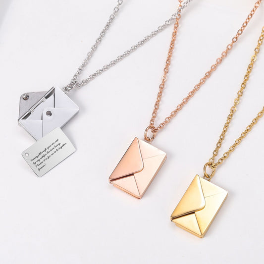 Fashion European And American Stainless Steel Furnace Plated Real Gold Does Not Fade Non-Allergic Necklace